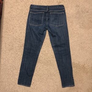 J. Crew Women's Skinny Jeans - Dark Blue